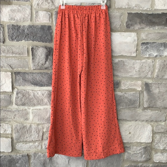 Polka dot bell bottom pants - Picture 2 of 3